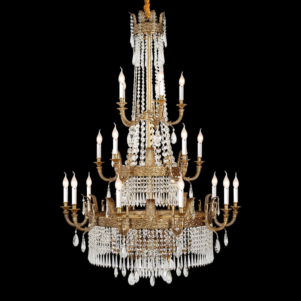 Grand Palais Brass Chandeliers