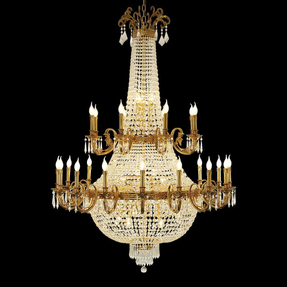Royal Versailles Brass Chandelier