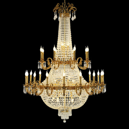 Royal Versailles Brass Chandelier