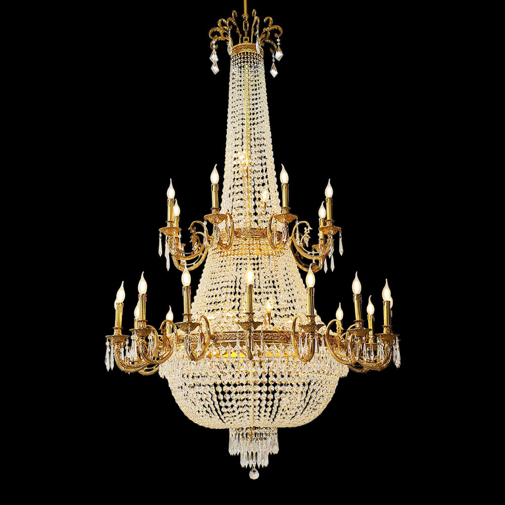 Royal Versailles Brass Chandelier