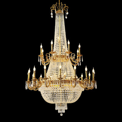 Royal Versailles Brass Chandelier