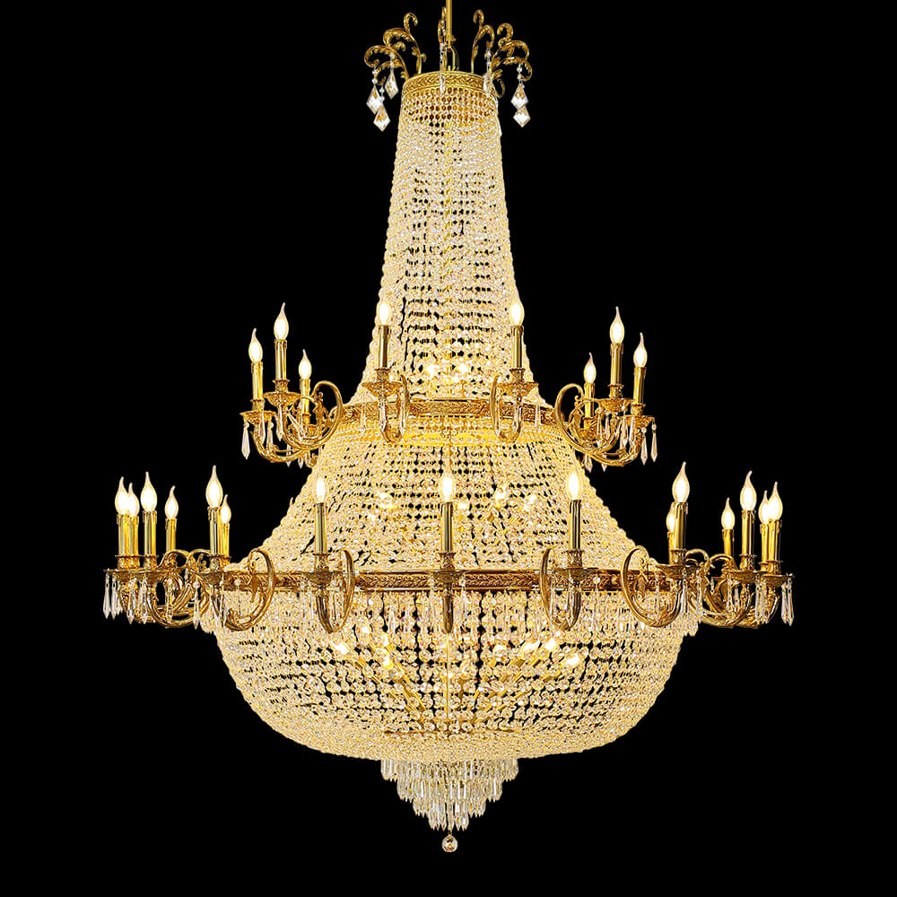 Royal Versailles Brass Chandelier