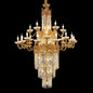 Palace Royale Brass Chandelier