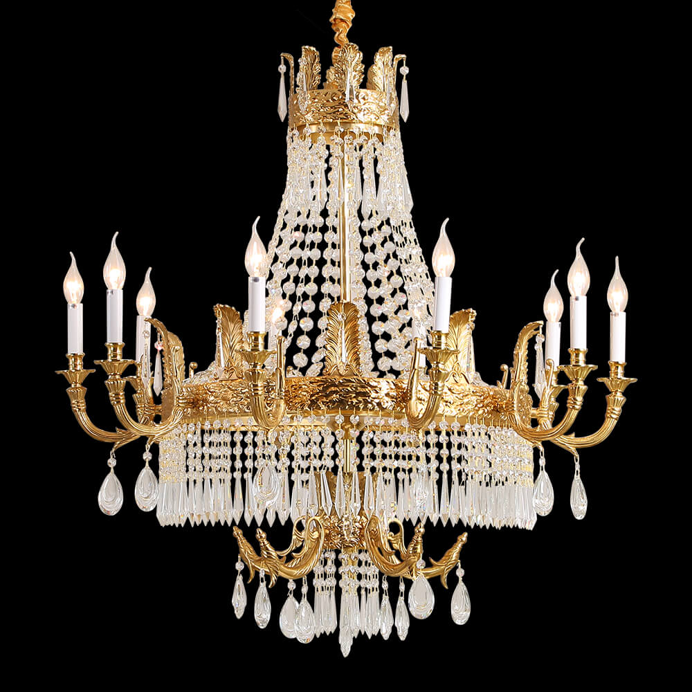 Grand Palais Brass Chandeliers