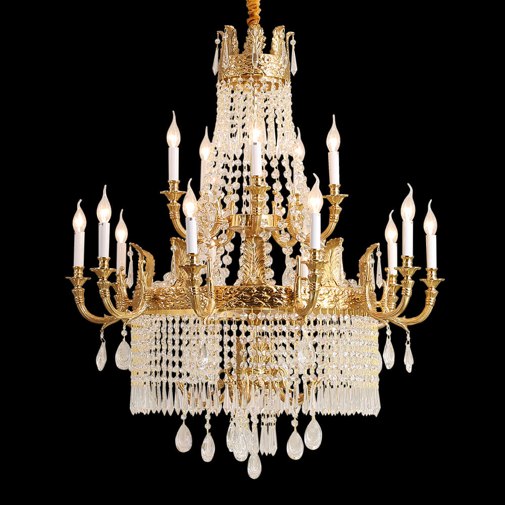 Grand Palais Brass Chandeliers