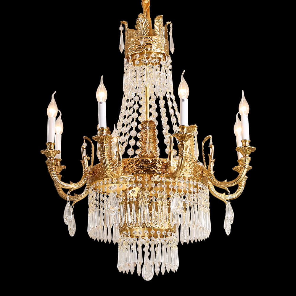 Grand Palais Brass Chandeliers
